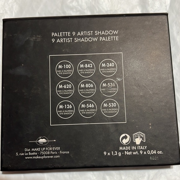 Makeup Forever 9 Artist Shadow Palette - Picture 2 of 4